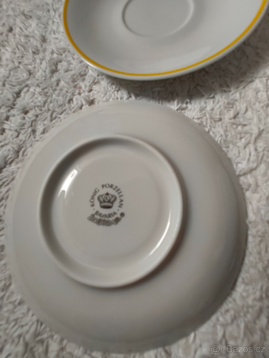Talířky porcelán - 3
