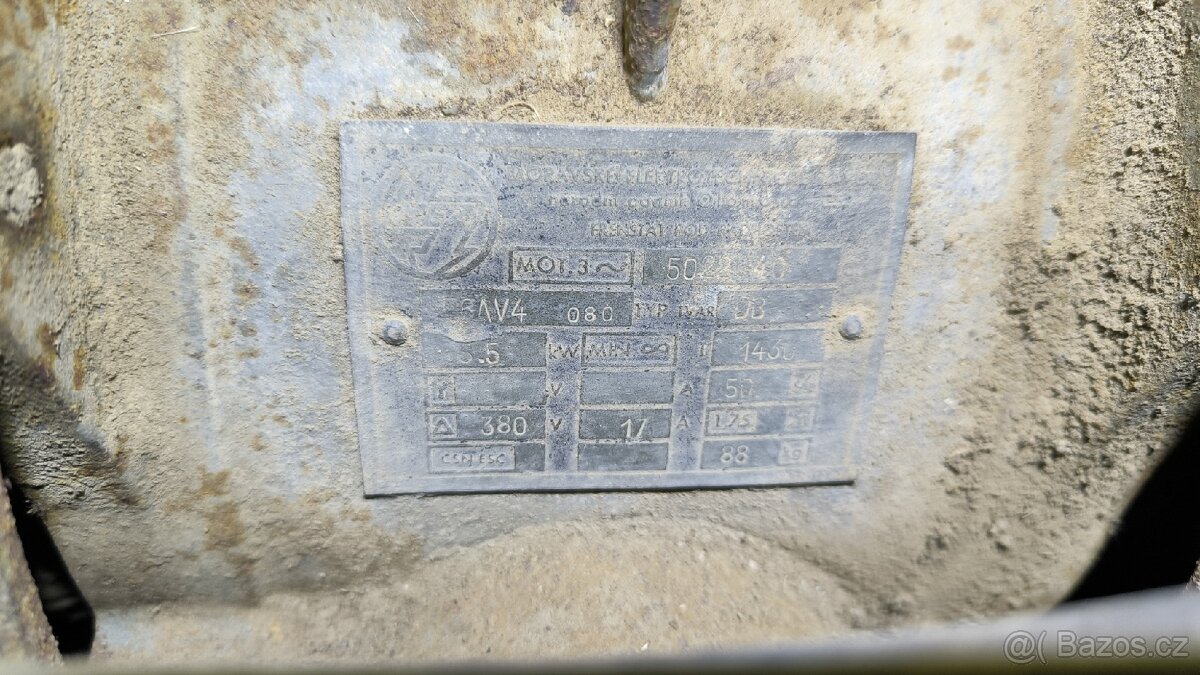 Elektromotor pro plochý řemen - 3