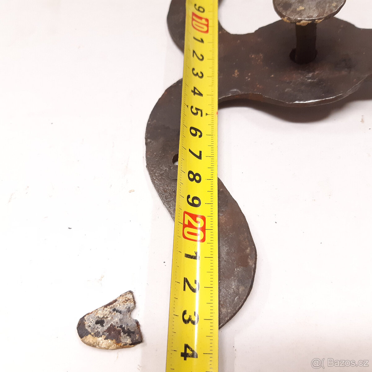 Antik kovaný starý pant-1ks - 3