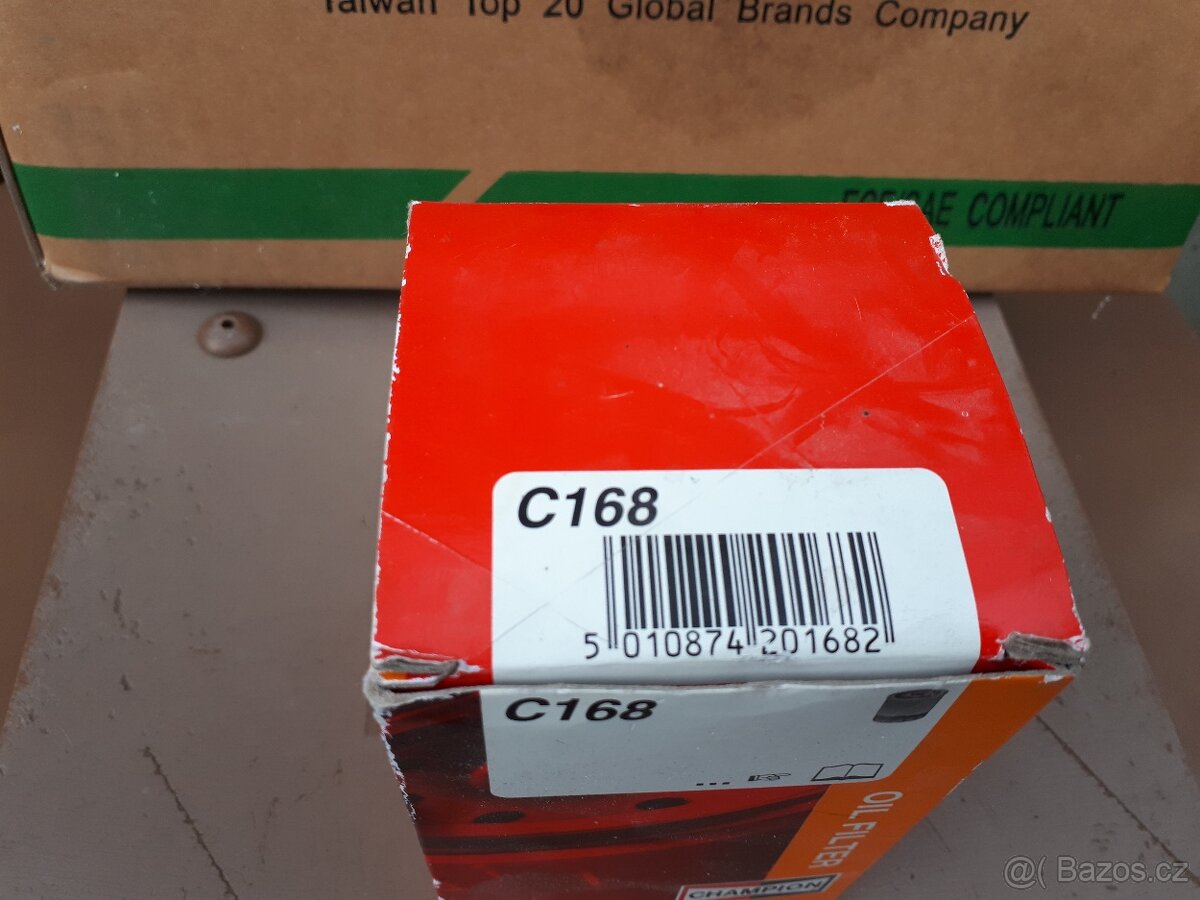 Filtr olejový C168 Champion 5010874201682 - 3