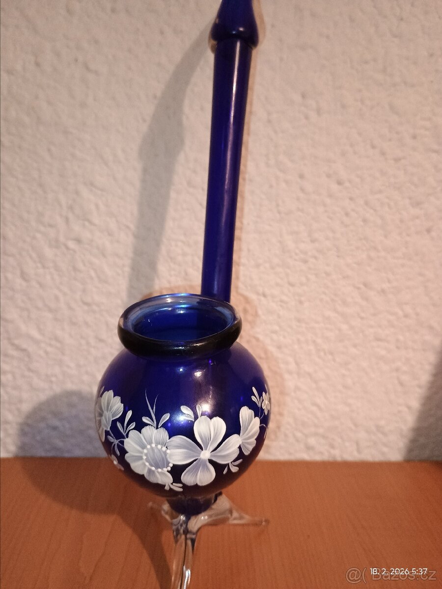 Stará skleněná dýmka - 3
