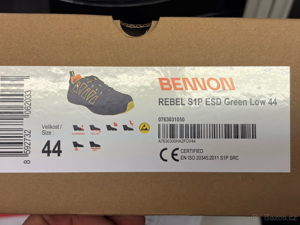 Pracovní boty rebel S1P - 3