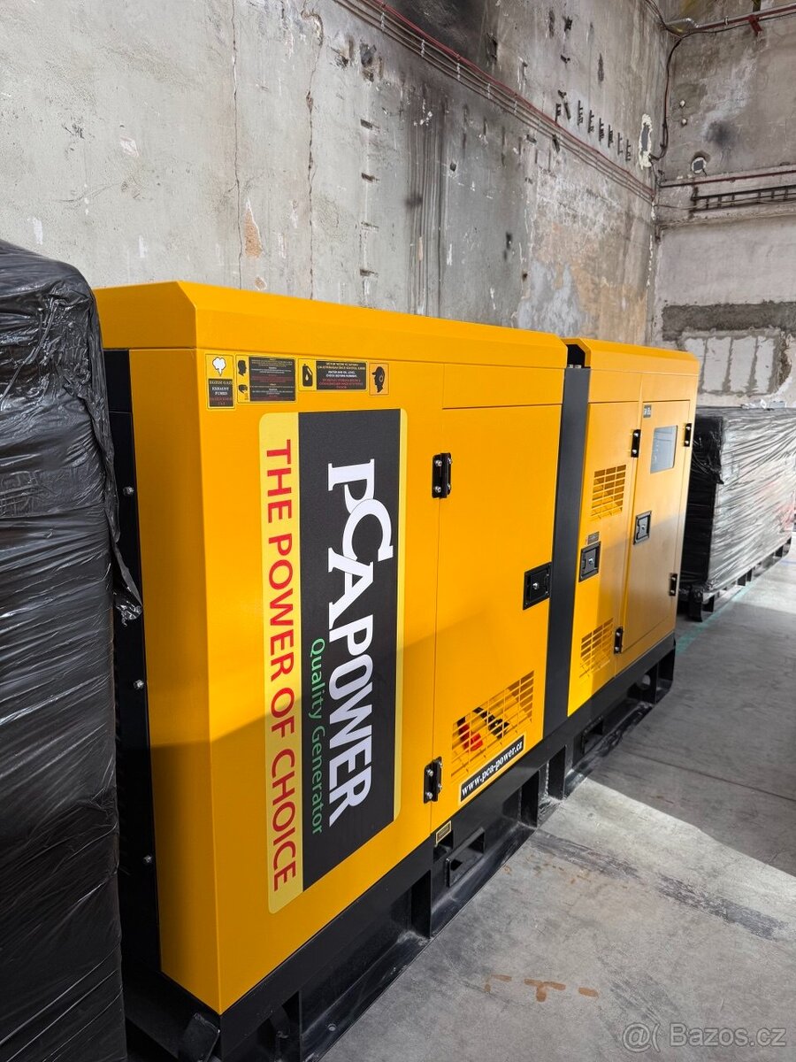 Naftová elektrocentrála PCA POWER PDE-110 kVA s ATS - 3