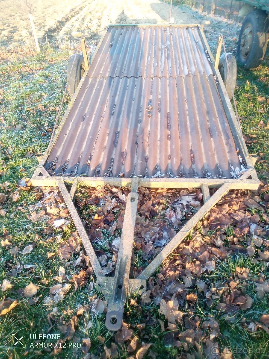 Prodám jednoosý vlek - 3