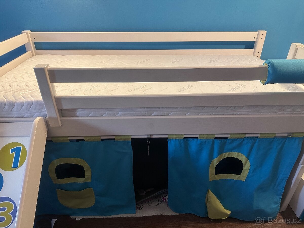 Dětská postel + schody - 3