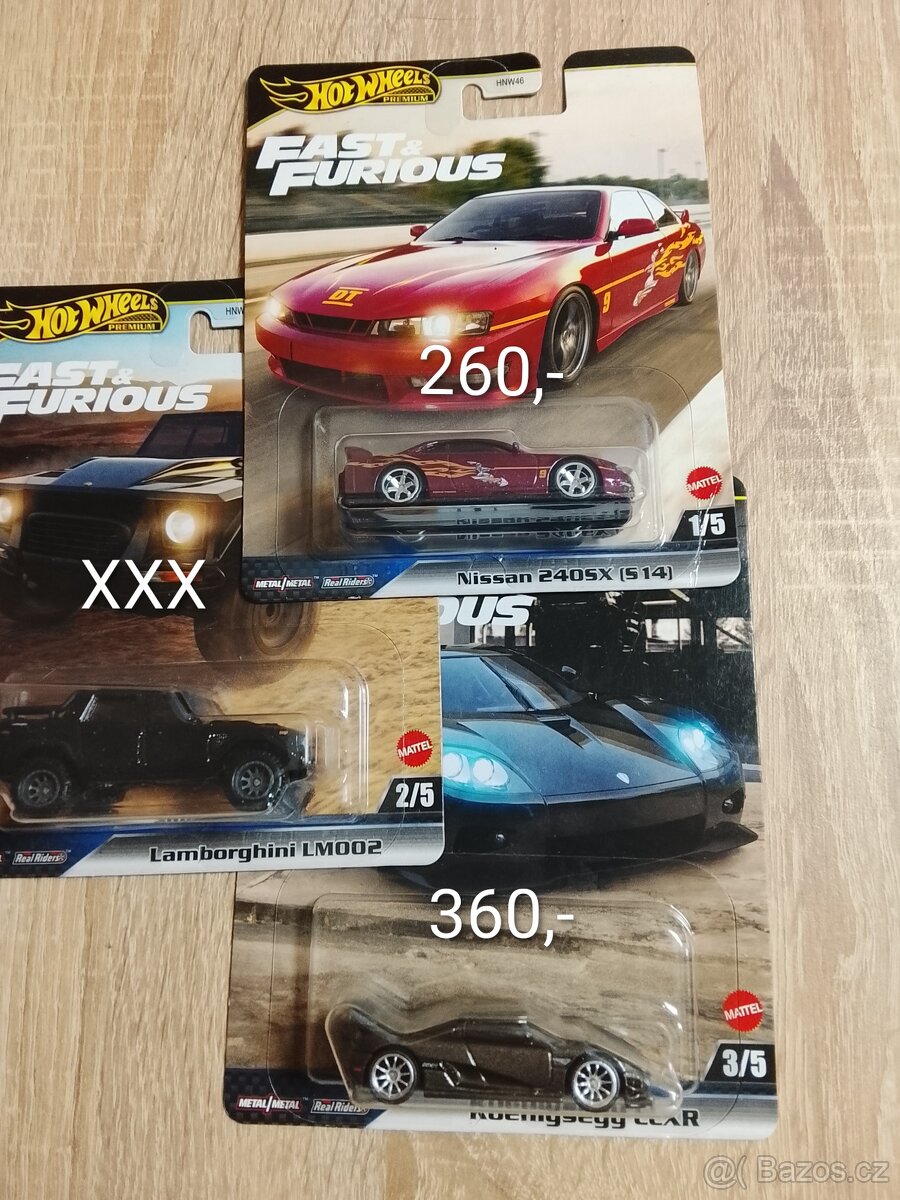 Hot Wheels autíčka - 3