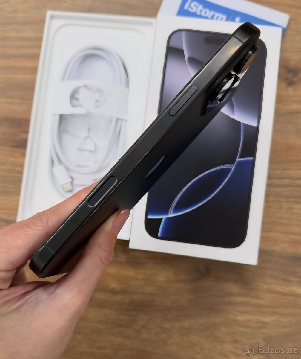 Iphone 16 Pro max černý - 3