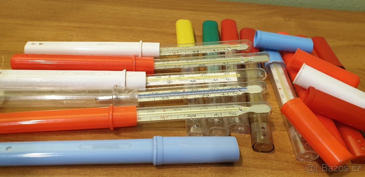 RTUŤOVÉ TEPLOMĚRY LÉKAŘSKÉ EXATHERM RETRO - 3