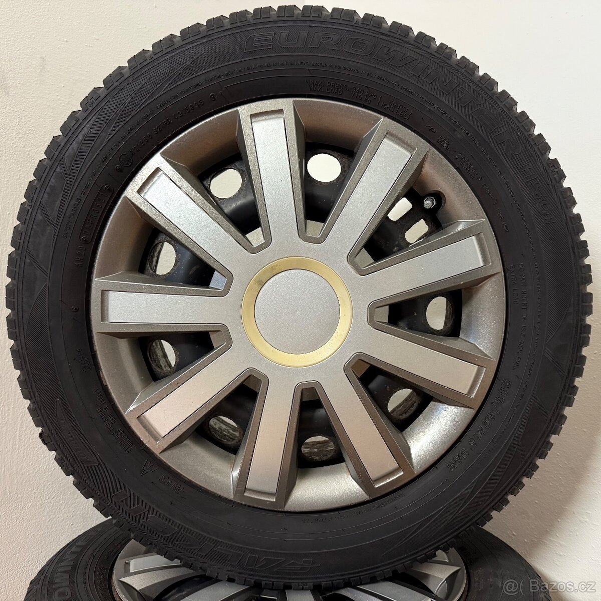 OPEL ASTRA J 5x115 R16 ET41+ZIMNÍ 205/60R16 7/6mm - 3