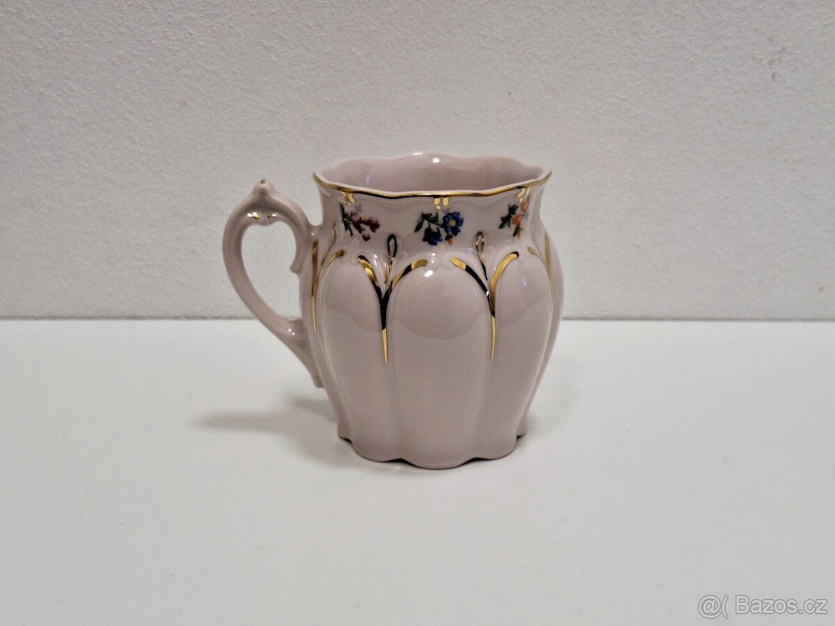 Růžový porcelán - H&C Chodov - hrnek - 3