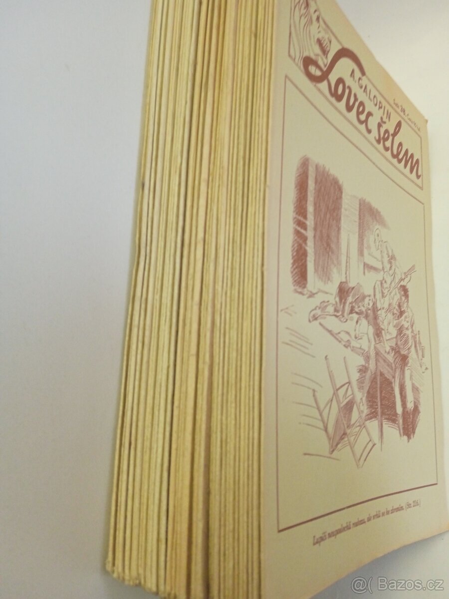 Lovec šelem 1939, knihy, hledané 36 ks - 3