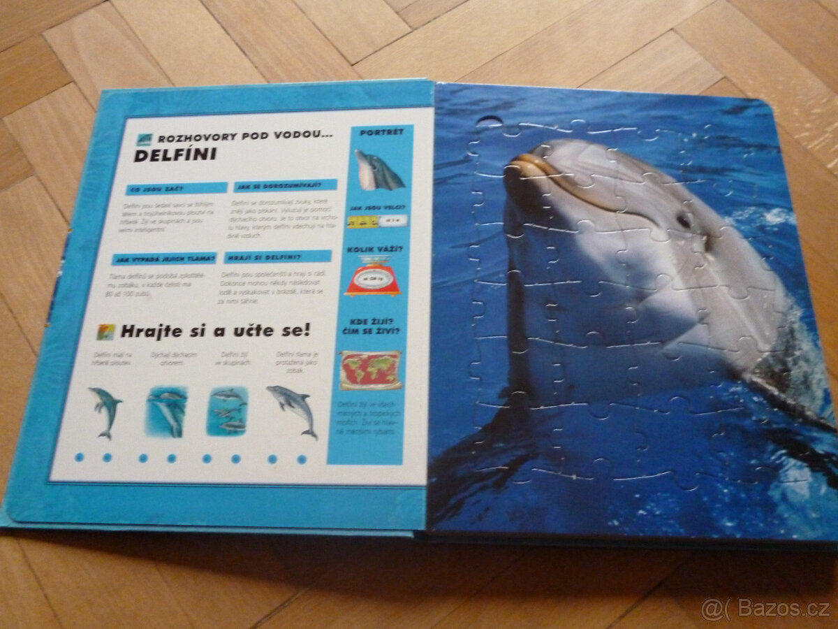 Knížka - puzzle - nová - 3