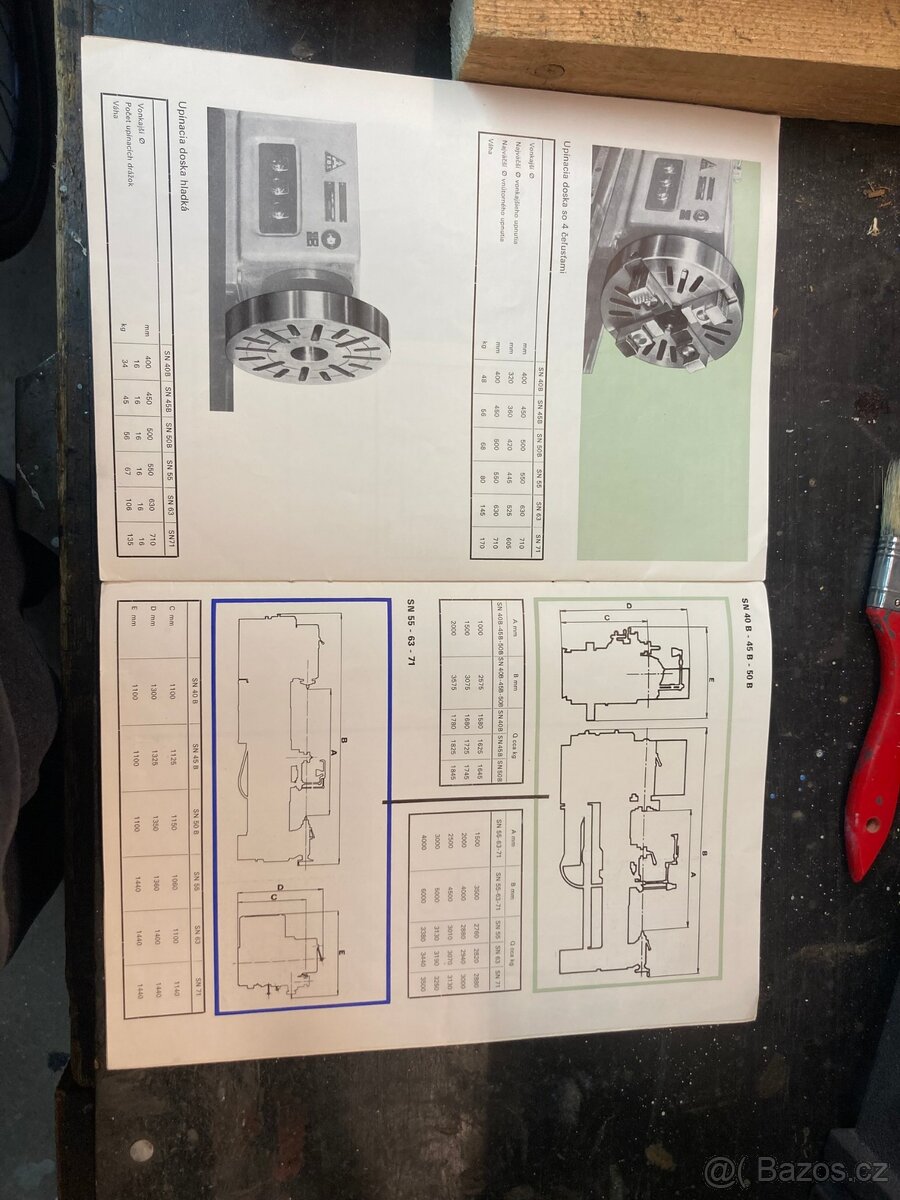 Soustruh TOS SN40 B - 3