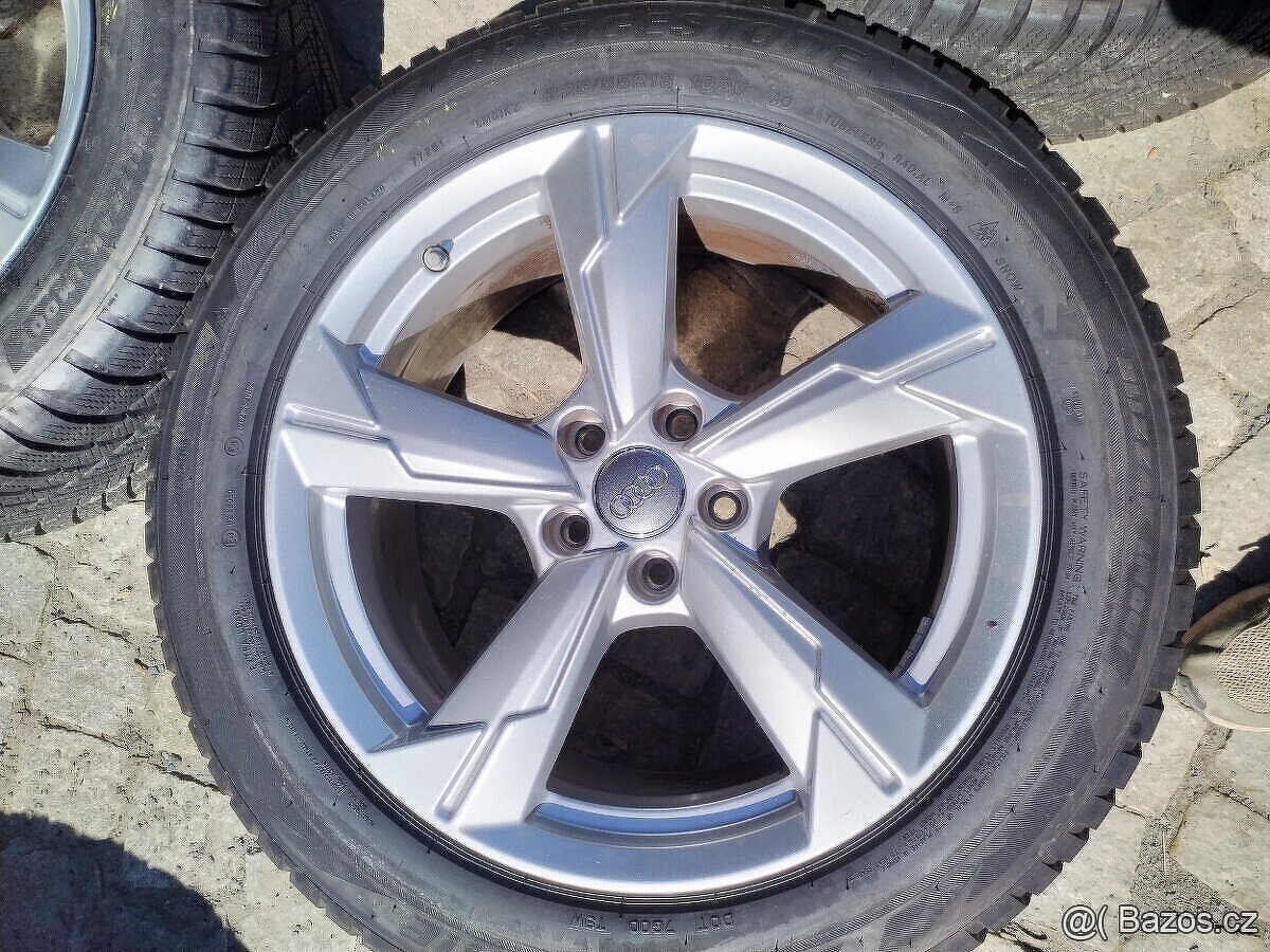 AUDI A6 orig alu. disky 5x112 R18 225/55/18 ZIMA - 3