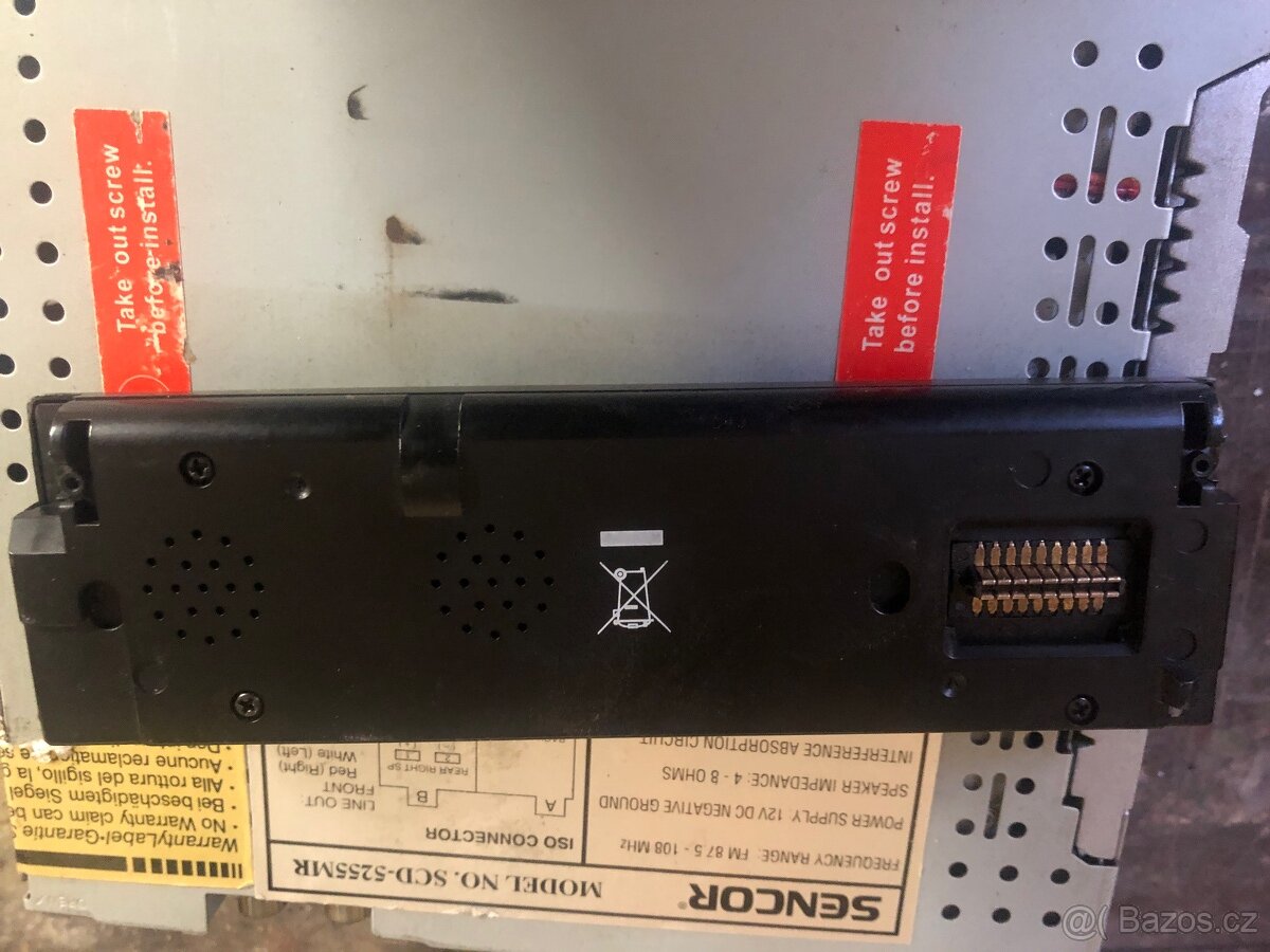 autorádio - panel SENCOR - 3