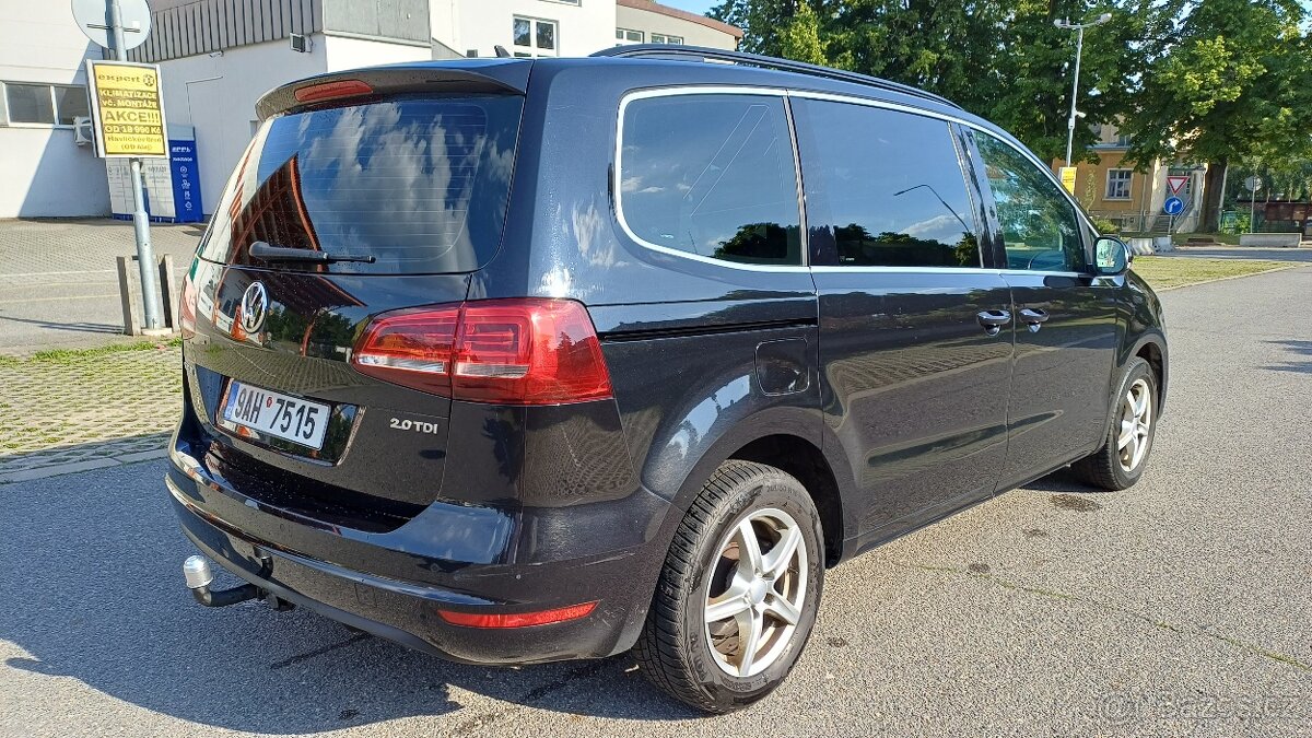 VW SHARAN 2.0 TDi, 110 kW, 7 míst, rok 2016 - 3