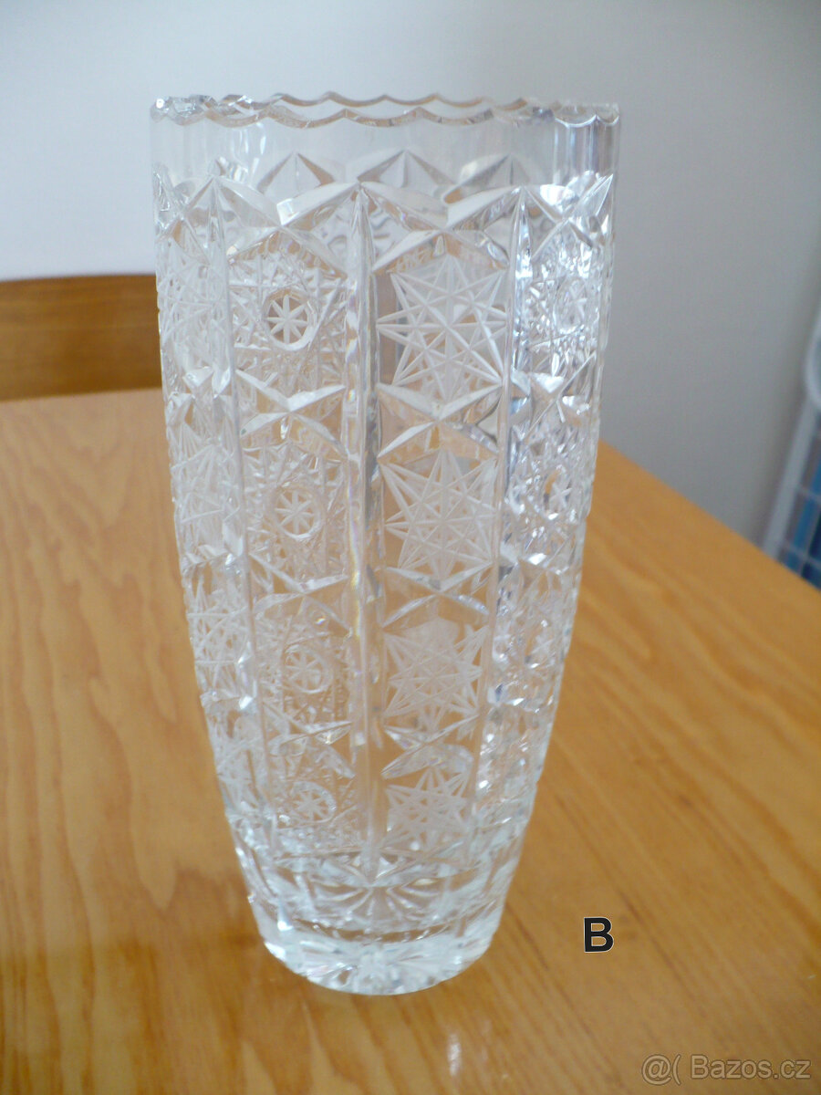 Retro skleněné vázy. - 3