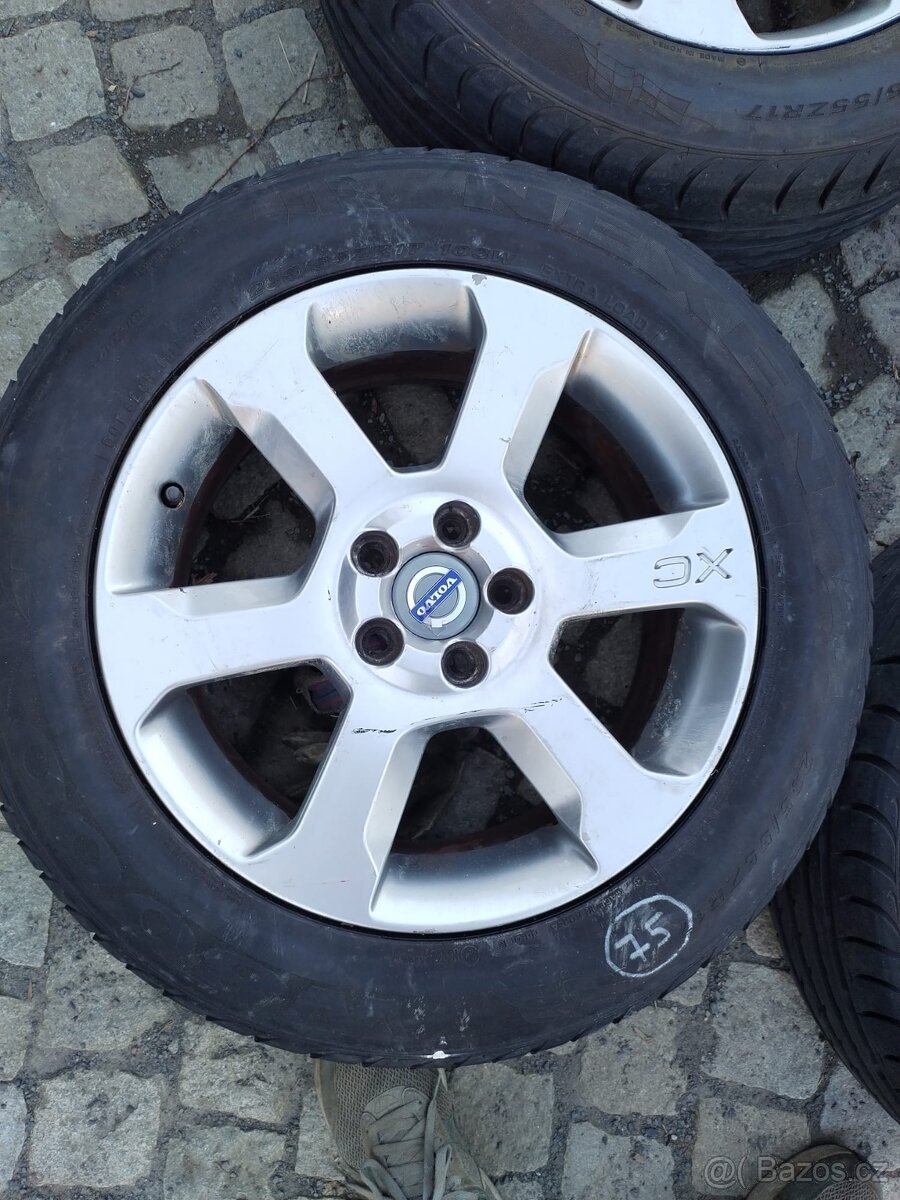 al. disky 5x108 R17 VOLVO original - 3