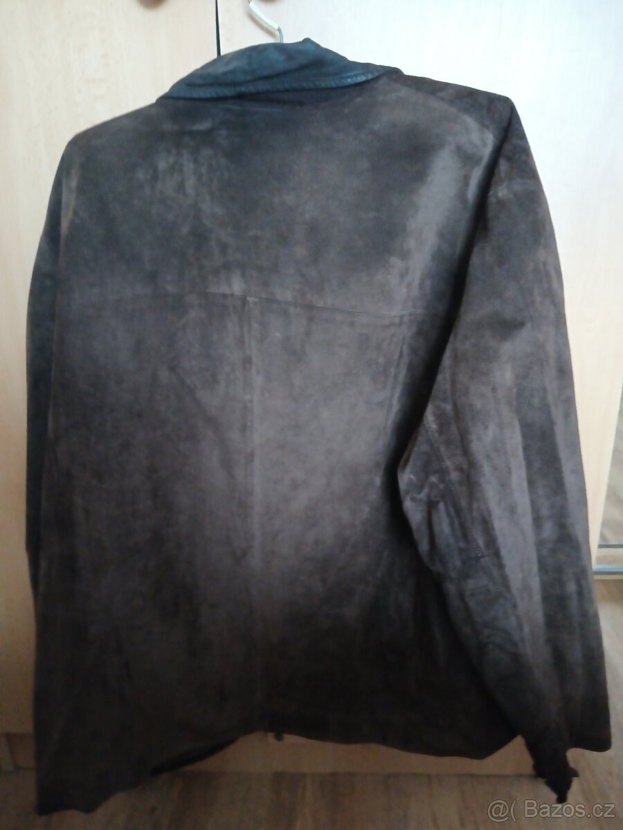 Pánská kožená bunda vel. L - 3