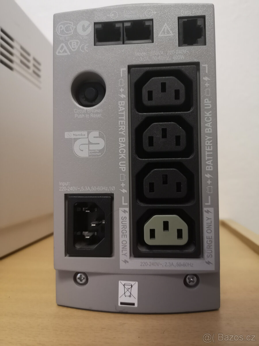 UPS APC - BK650EI BR500I SU700I CyberFort - 3