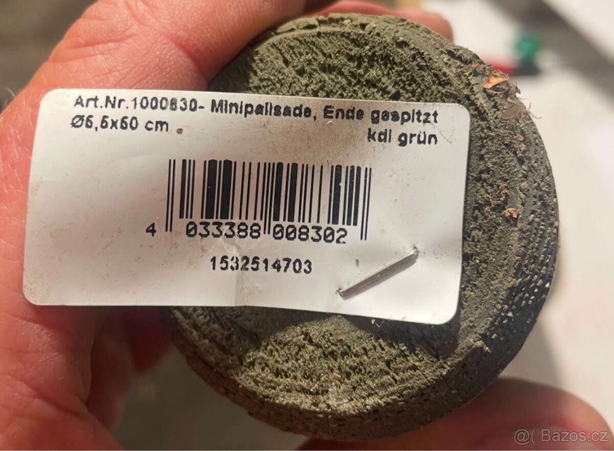 Kulatá dřevěná palisáda impregnovaná - 3