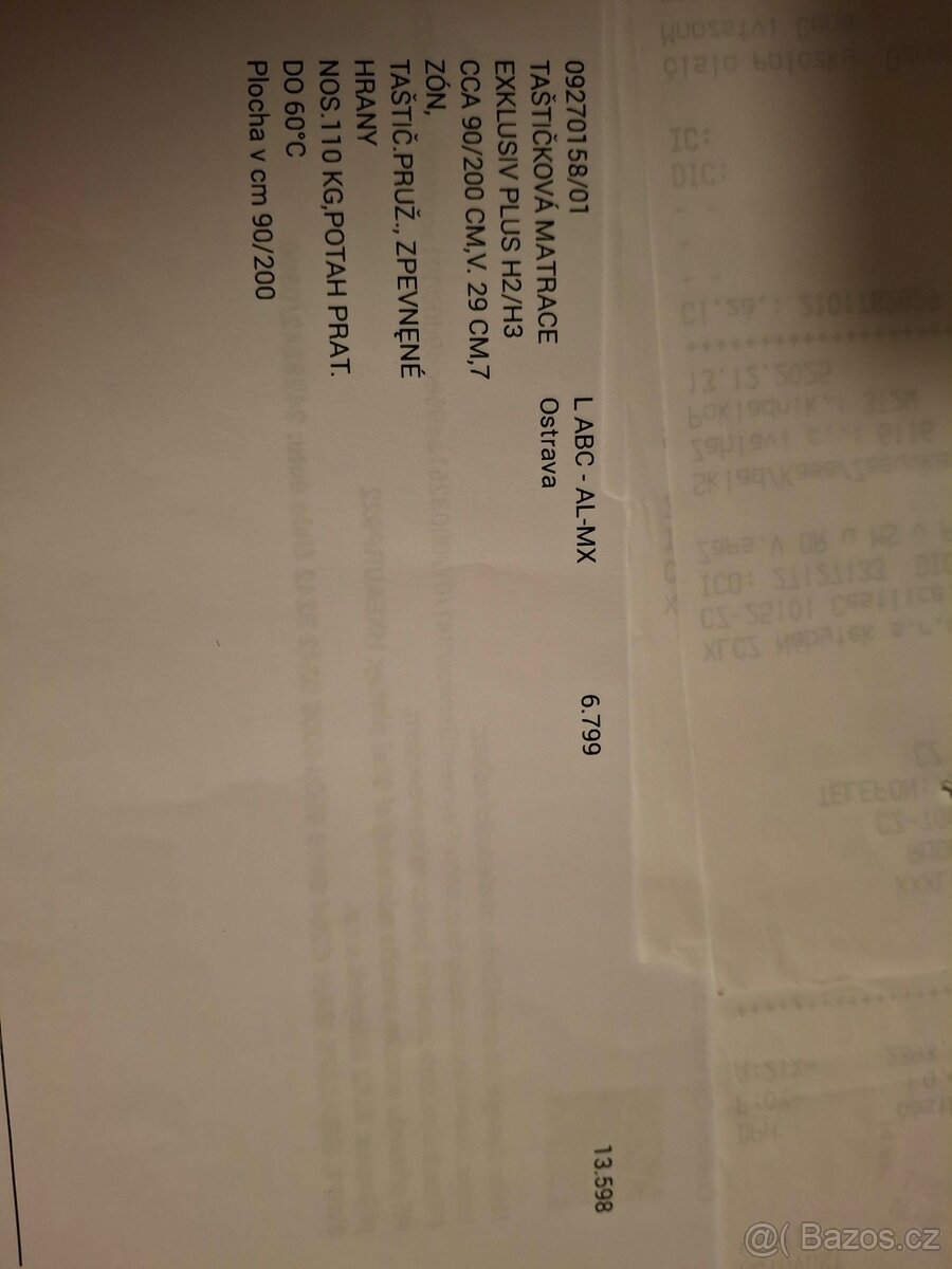 Prodám 2x matrace pouze rozbalenéné - 3