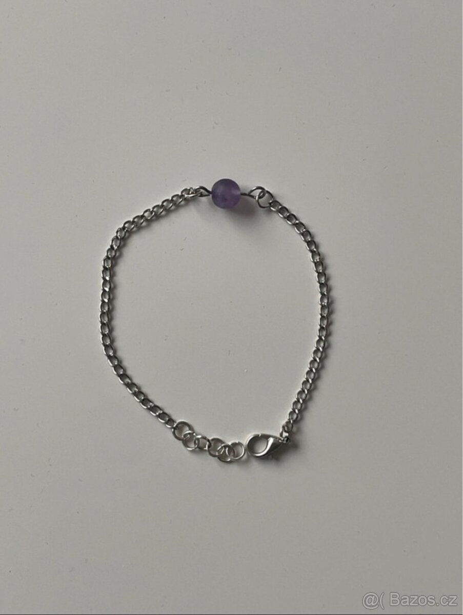 Náramek s ametystem - 3