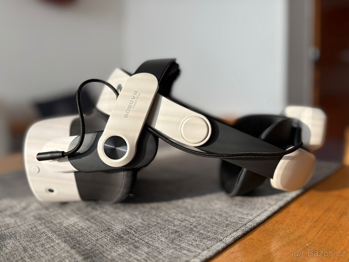 Meta Quest 3S 128 gb + vybavení v hodnotě 2500kč - 3
