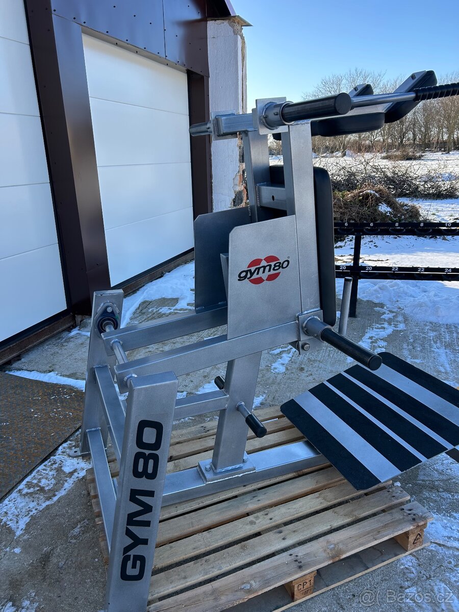 Gym80 drepovaci stroj - hack squat - 3
