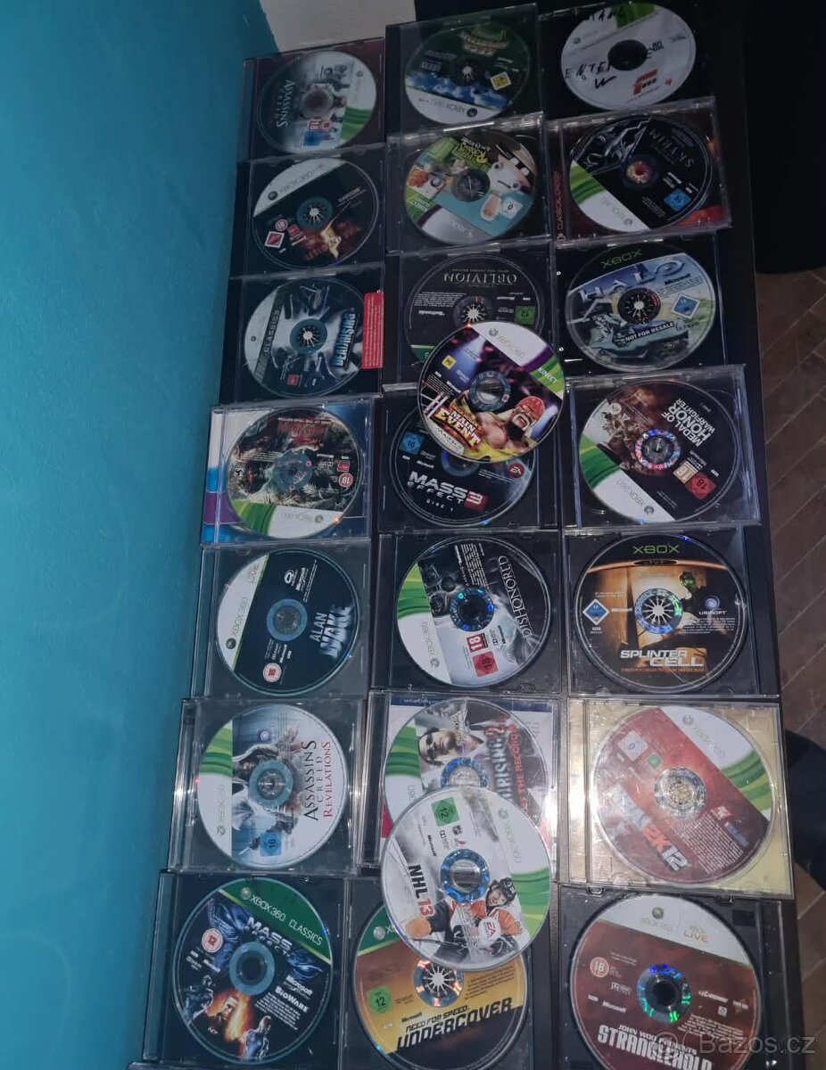Xbox 360 slim, 80 her na CD. - 3