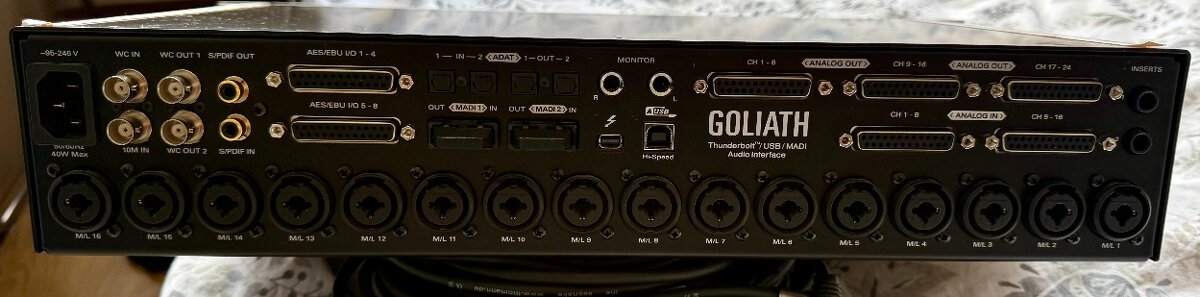 Antelope Audio Goliath profesionální audio - 3