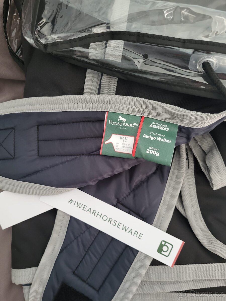 Deka pracovní - Horseware Amigo Walker 200g vel.M: 130-140cm - 3