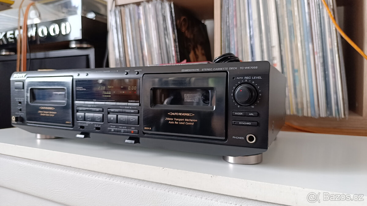 SONY TC-WE705S Double Deck/Dolbx B-C-S/Pitch Control - 3