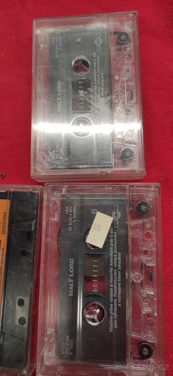Originální nahrané MC kazety - směs 20 ks - 3