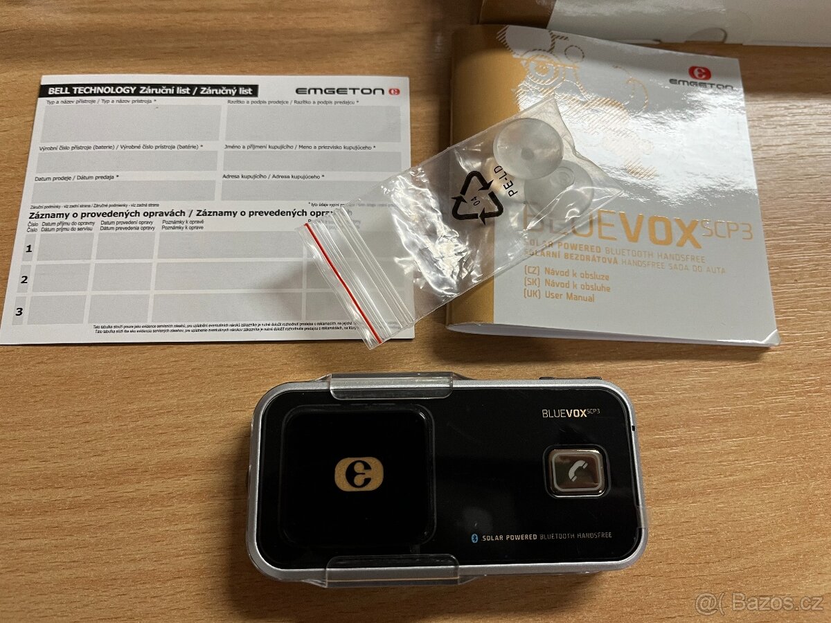 Prodám solar HF sadu do auta EMGETON - 3