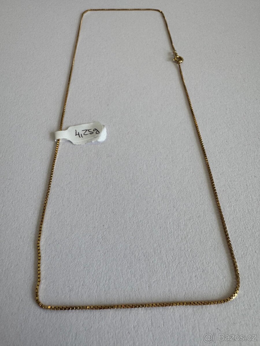 Zlatý řetízek 14K, 4,25 g, 50 cm - 3