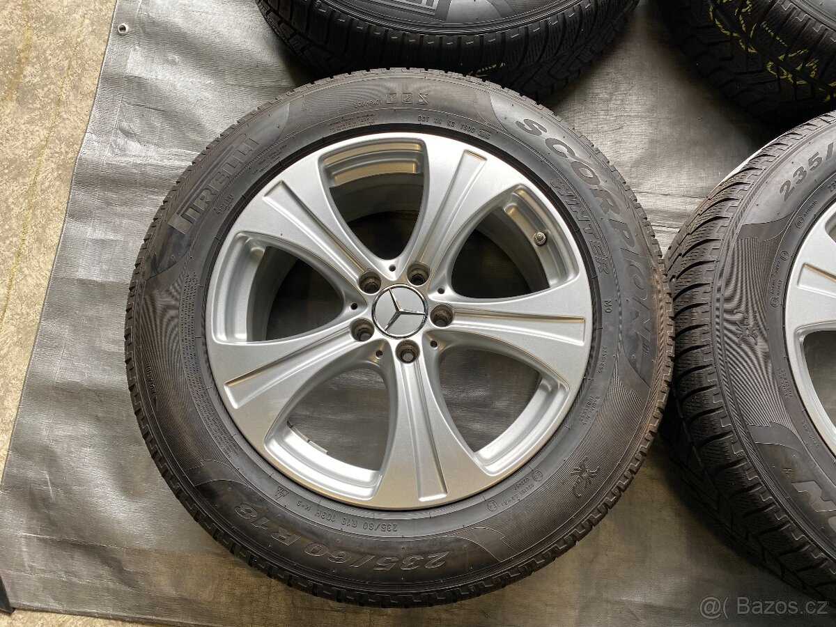 18 alu org. Mercedes 5x112 mm, Top stav + TPMS - 3