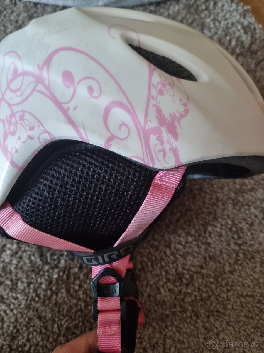 Dívčí lyžař.přilba Giro+lyž.brýle Blizz. - 3