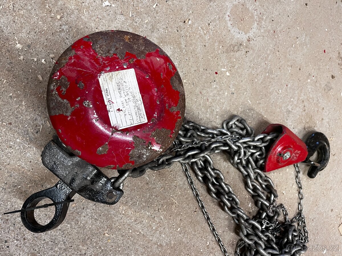 Kladkostroj řetězový Brano 5 t - 3