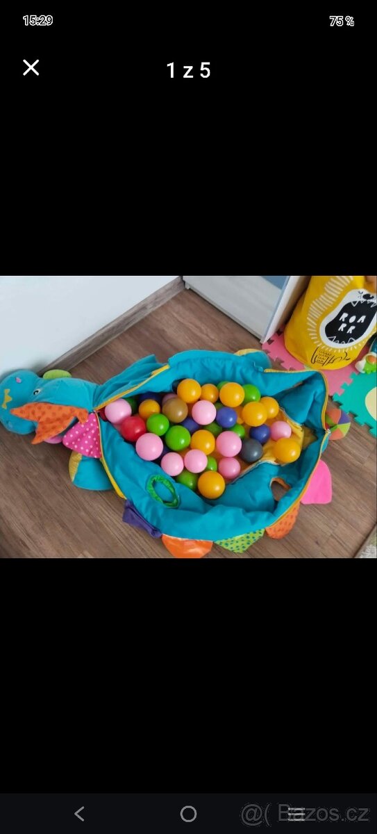 Hračka pro děti drak a balónky - 3