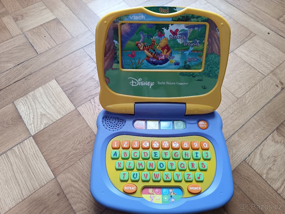 VTech Disney POOH'S PICTURE COMPUTER - 3