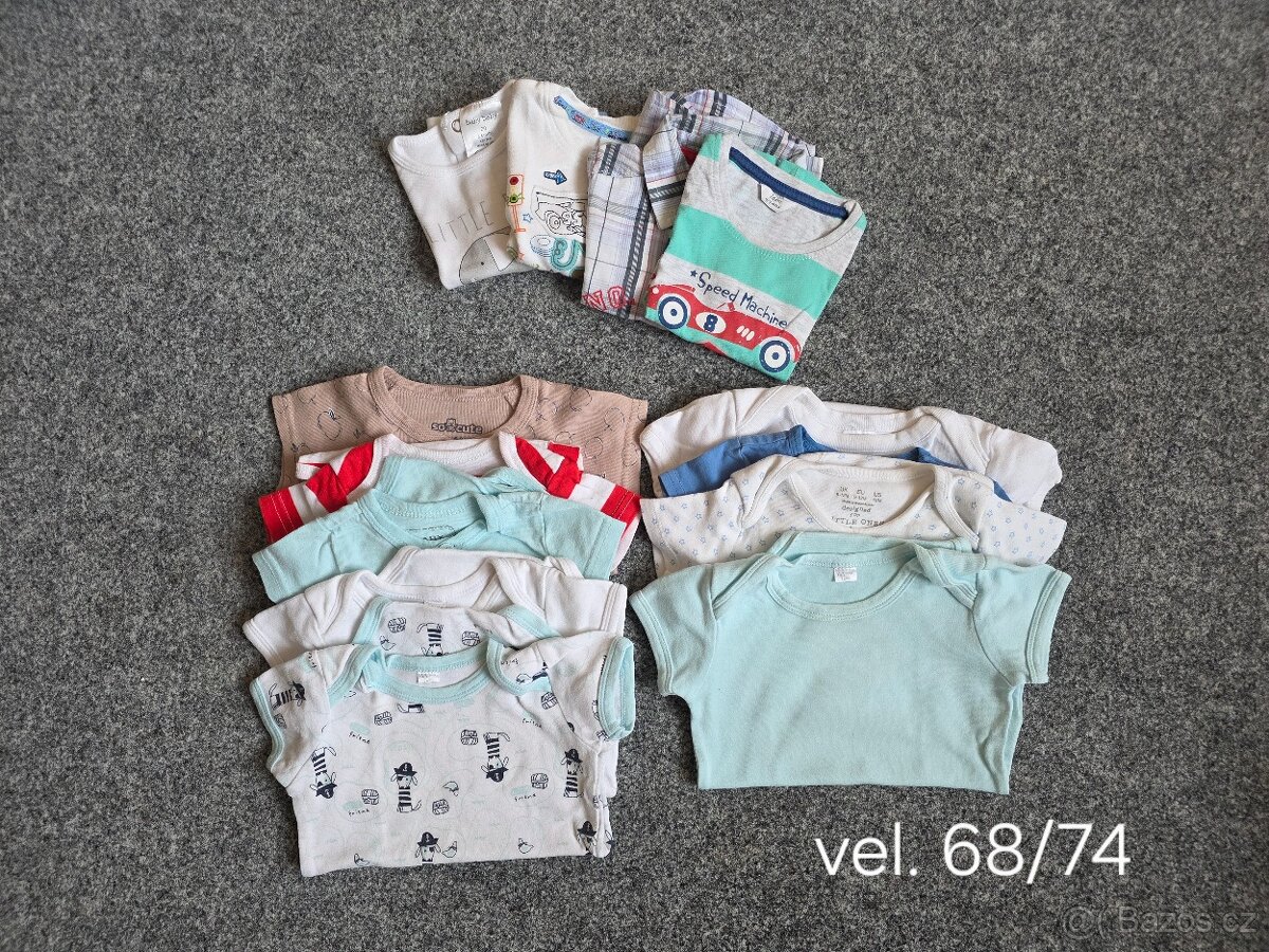 Chlapecké oblečení velikost 68/74 - 3