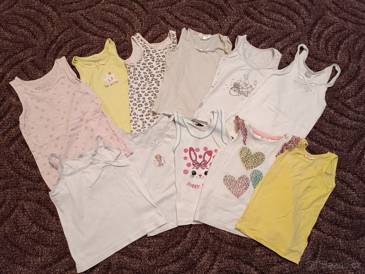 40ks dívčí trička vel. 2-3roky (1) - 3