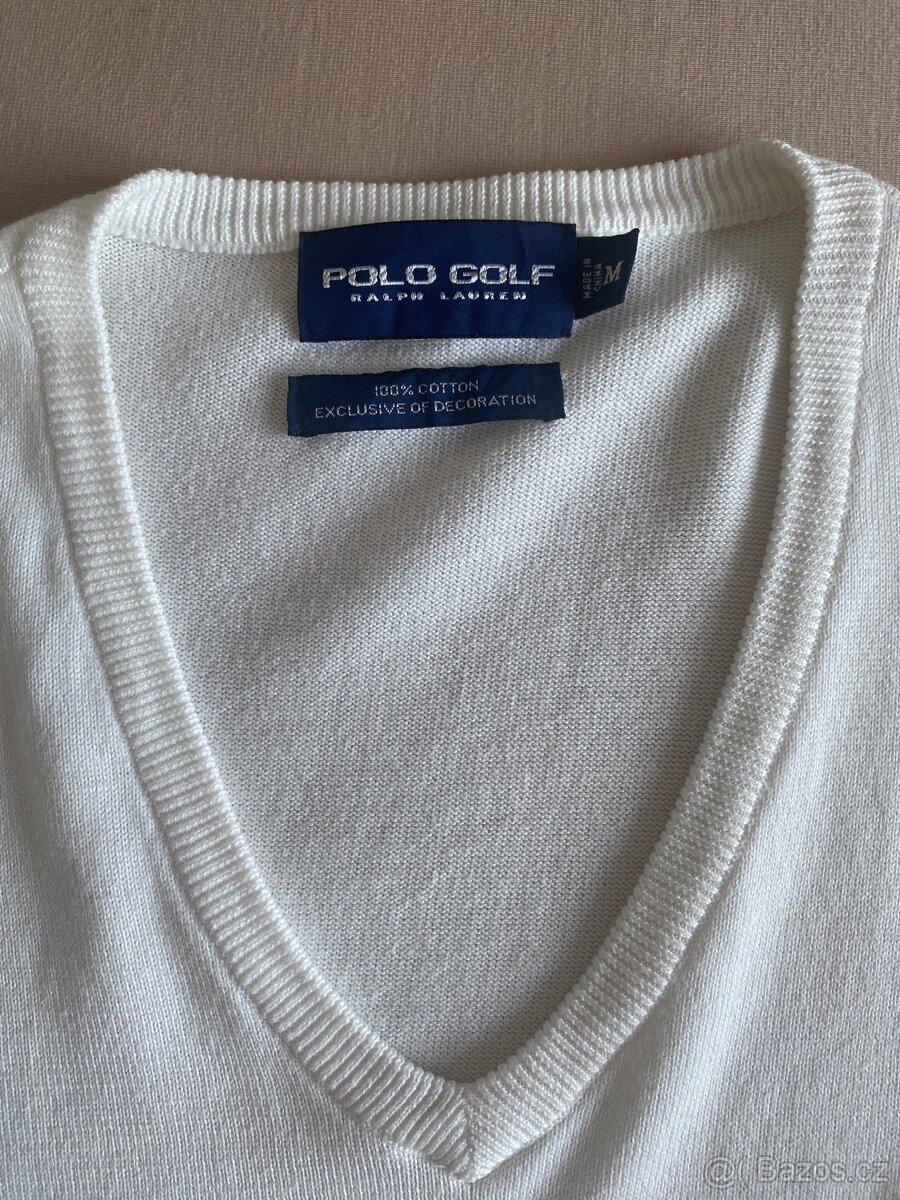 Bílý svetr Polo Ralph Lauren - 3