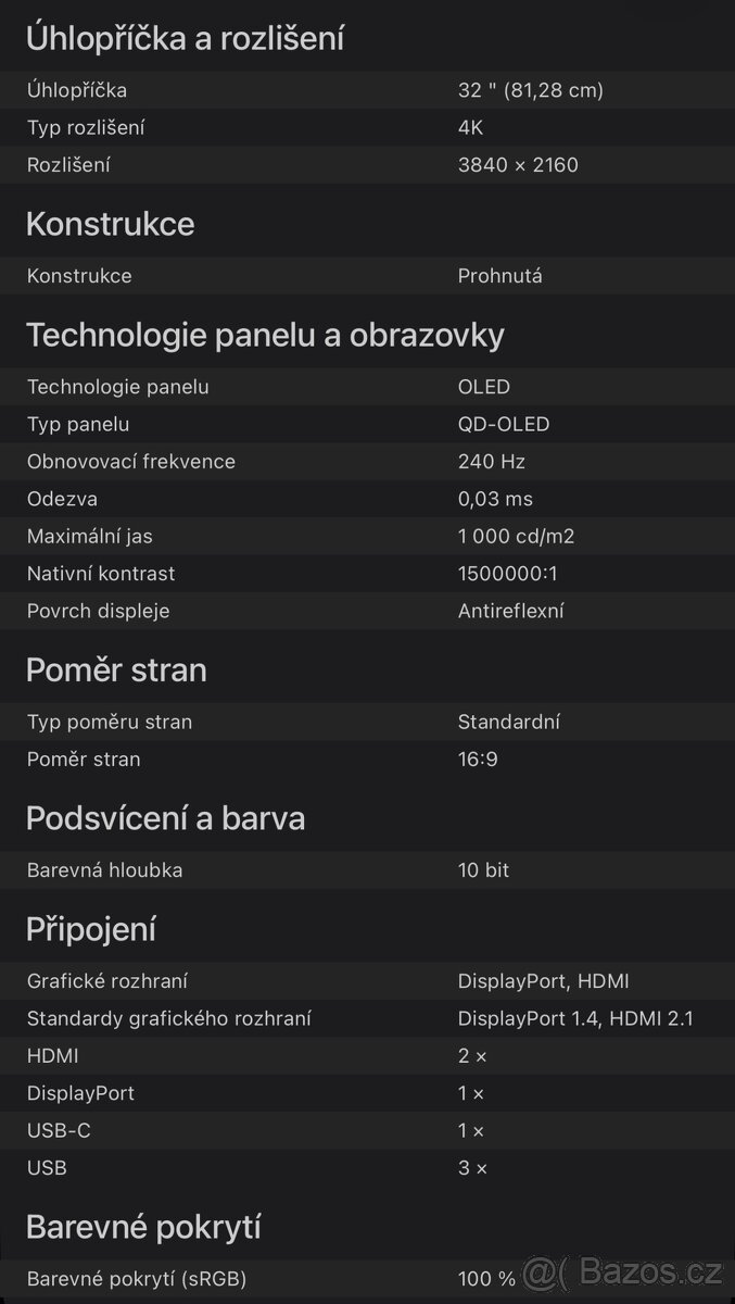 Dell Alienware AW3225QF 32 4K 240Hz - 3