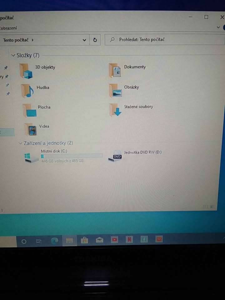 Notebook Toshiba - 3