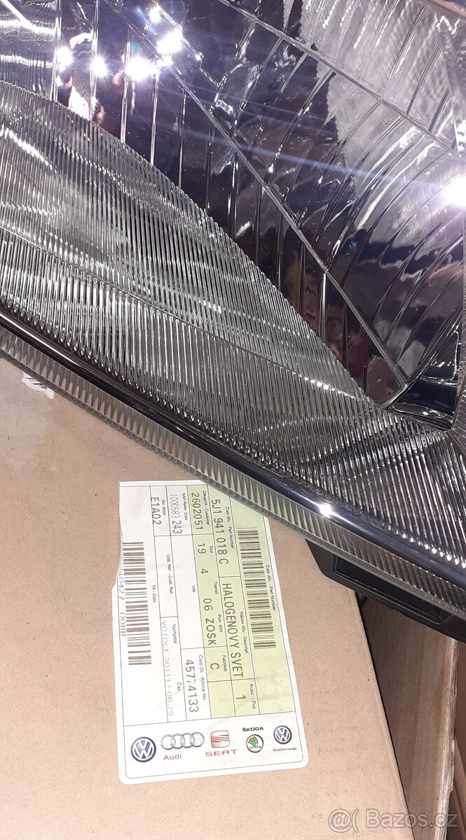 Světlo př. pravé Š. Fabia II, Roomster - original díl, NOVÉ - 3