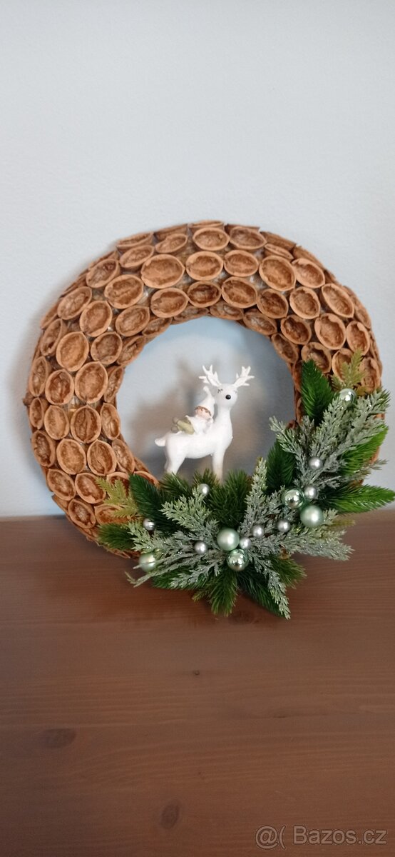Vánoční věnec na dveře - 3