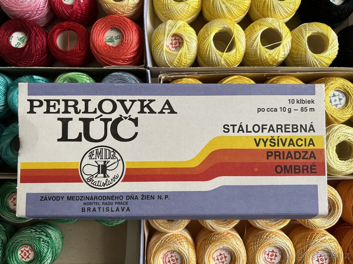 Háčkovací a vyšívací příze mix - 3