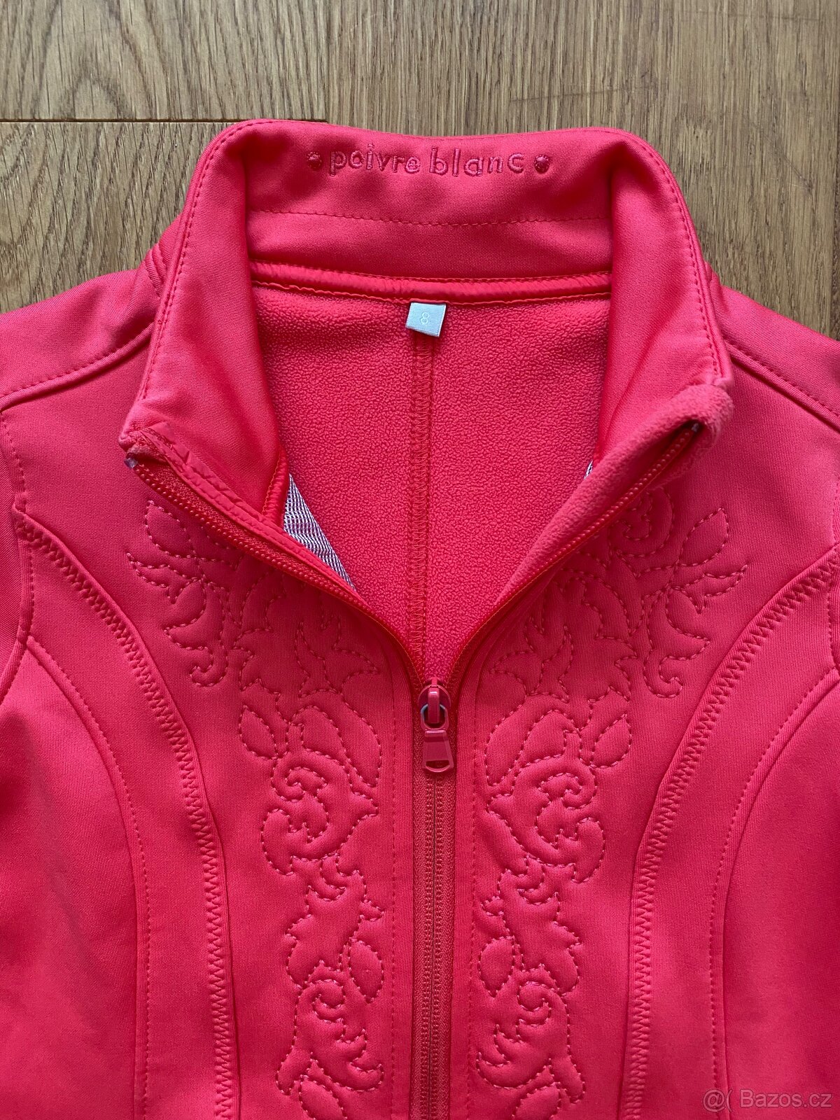 Poivre Blanc luxusní mikina - fleece RED vel. 8 let - 3